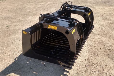 best skid steer rock grapple|best grapple for skid steer.